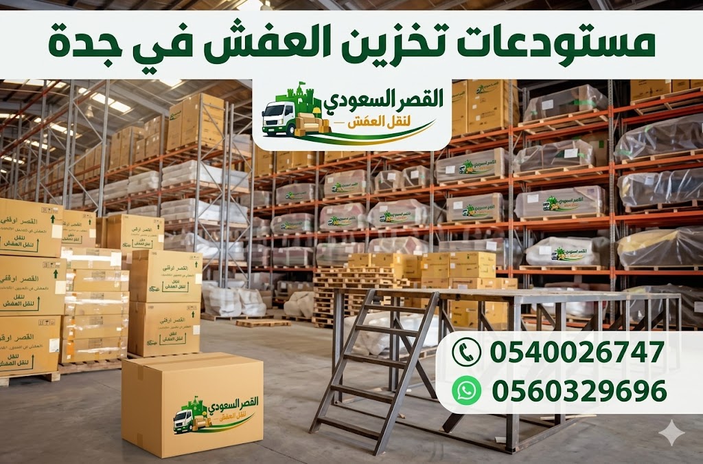 مستودعات تخزين العفش في جدة لحفظ الأثاث بأمان وحمايته من التلف والرطوبة